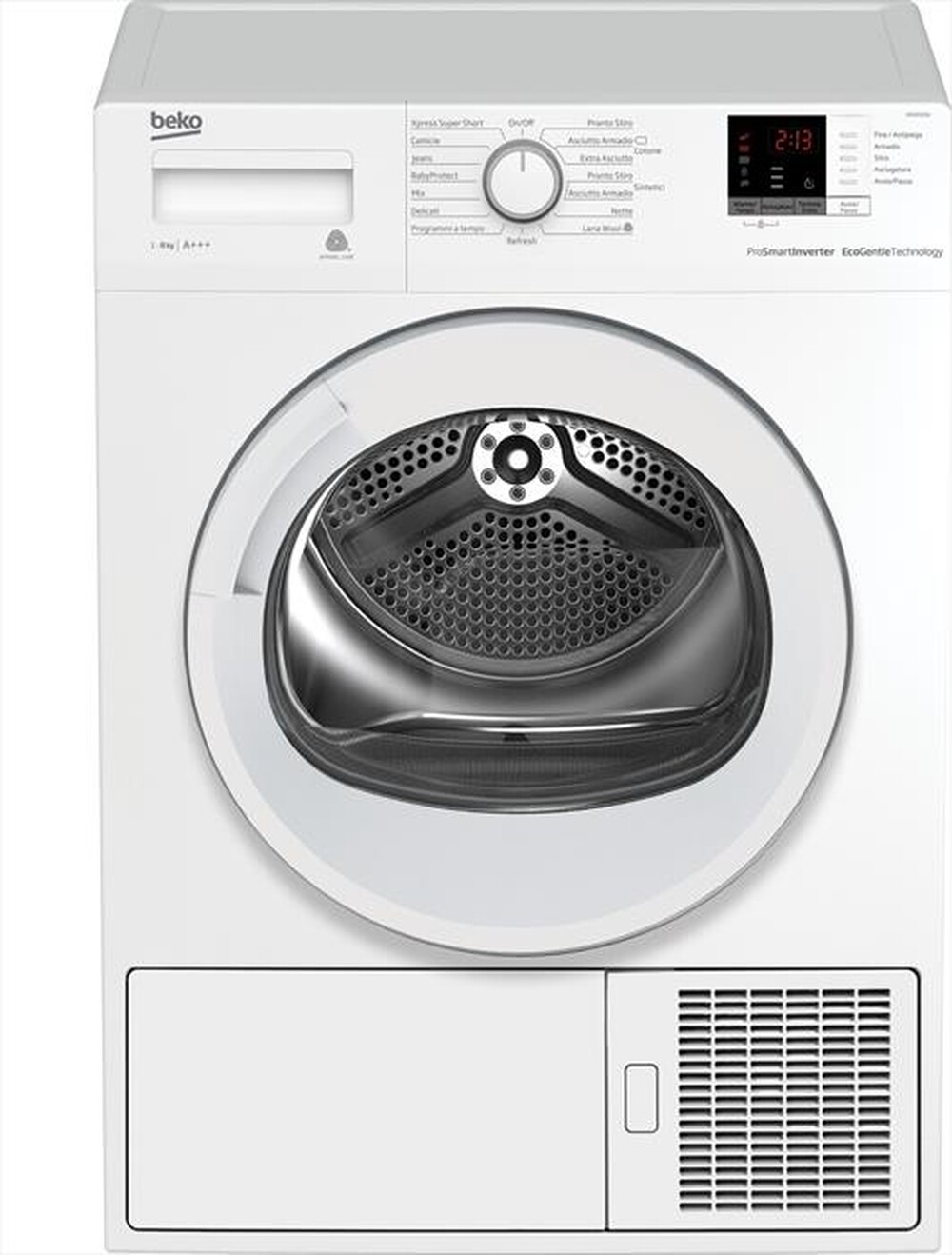 "BEKO - Asciugatrice DRX832WI - 8 Kg - A+++-Bianco"
