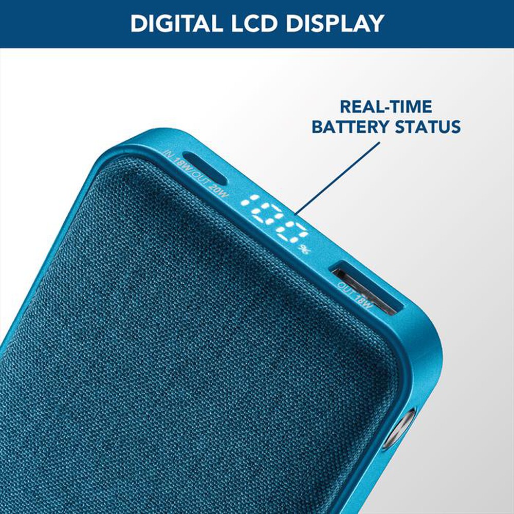 Immagine del prodotto CELLULARLINE - POWER BANK GLAM-Blu