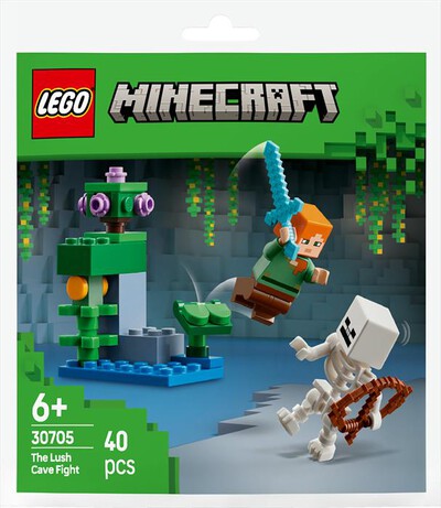 LEGO - MINECRAFT Duello nella grotta lussureggiante-30705