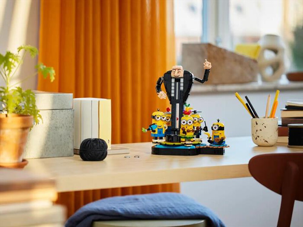 "LEGO - Gru e Minions in mattoncini - 75582-Multicolore"