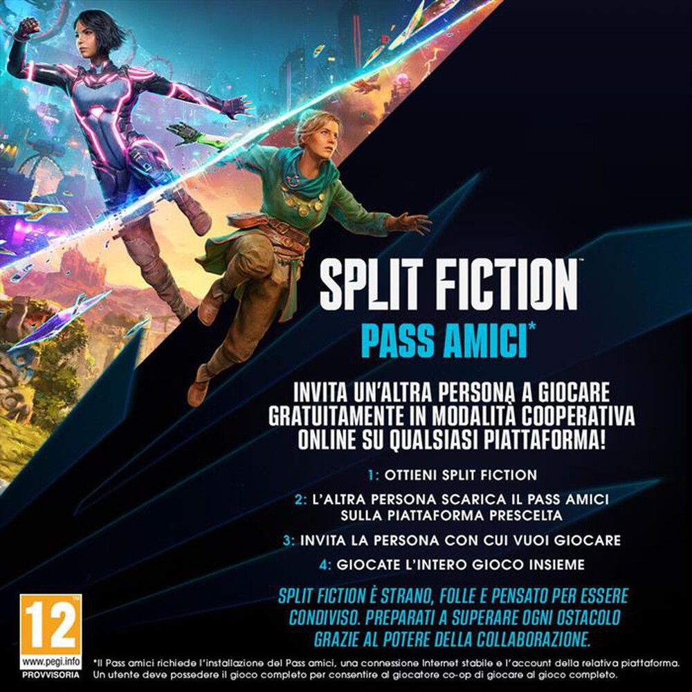 Immagine del prodotto ELECTRONIC ARTS - SPLIT FICTION PS5-NESSUNA