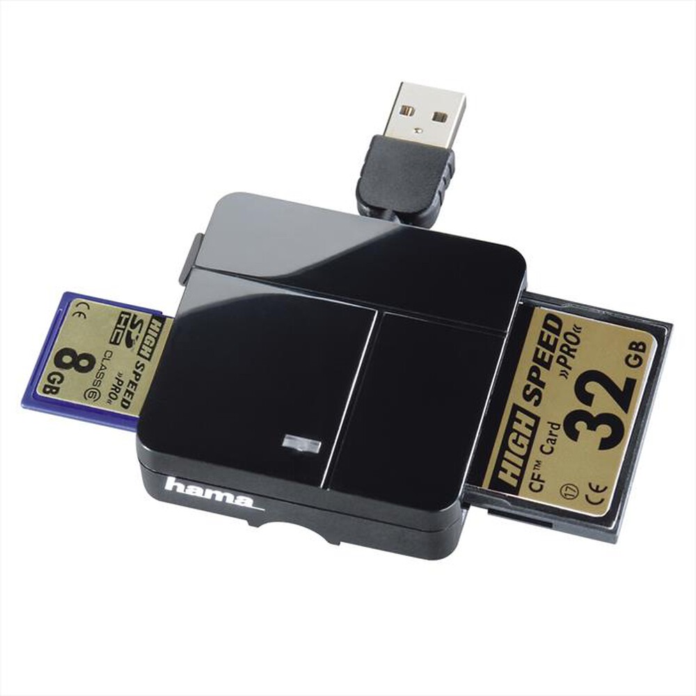 Immagine del prodotto HAMA - 7094124 Lettore memory cards "ALL IN 1"-NERO