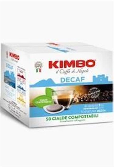 KIMBO - 014300 CIALDA COMPOSTABILE 50PZ. DECAFFEINAT-Multicolore