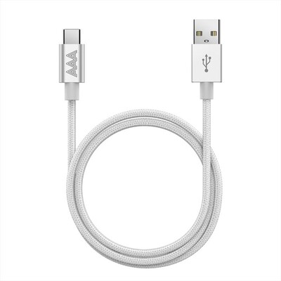 AAAMAZE - TYPE-C CABLE 1M-Silver
