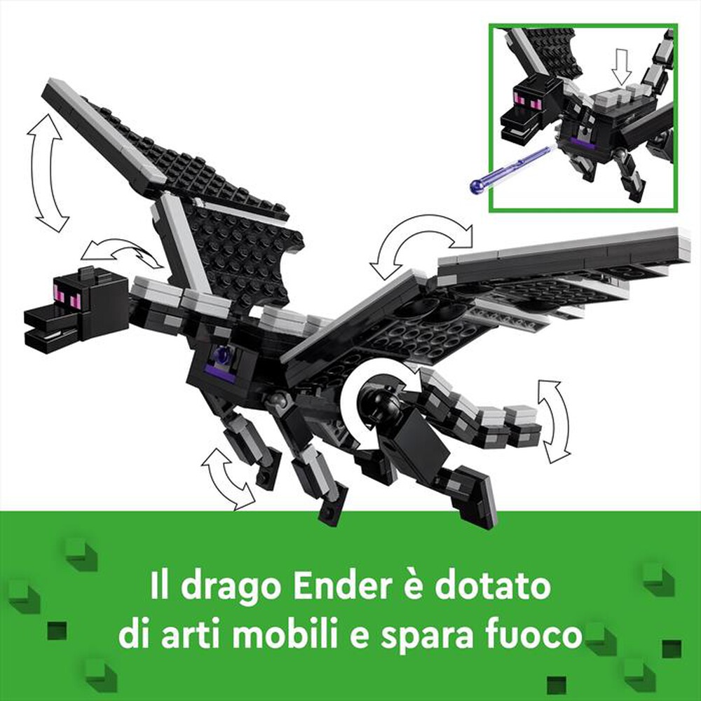 Immagine del prodotto LEGO - MINECRAFT L’Enderdrago e la Nave dell’End 21264