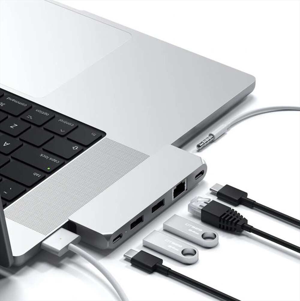 "SATECHI - PRO HUB MINI-argento"