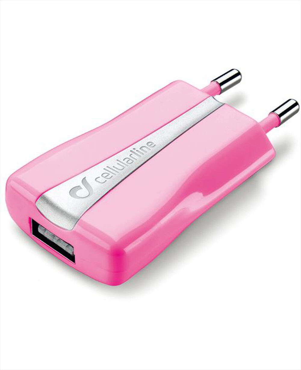 Immagine del prodotto CELLULARLINE - USB Compact Charger ACHUSBCOMPACTCP-Rosa