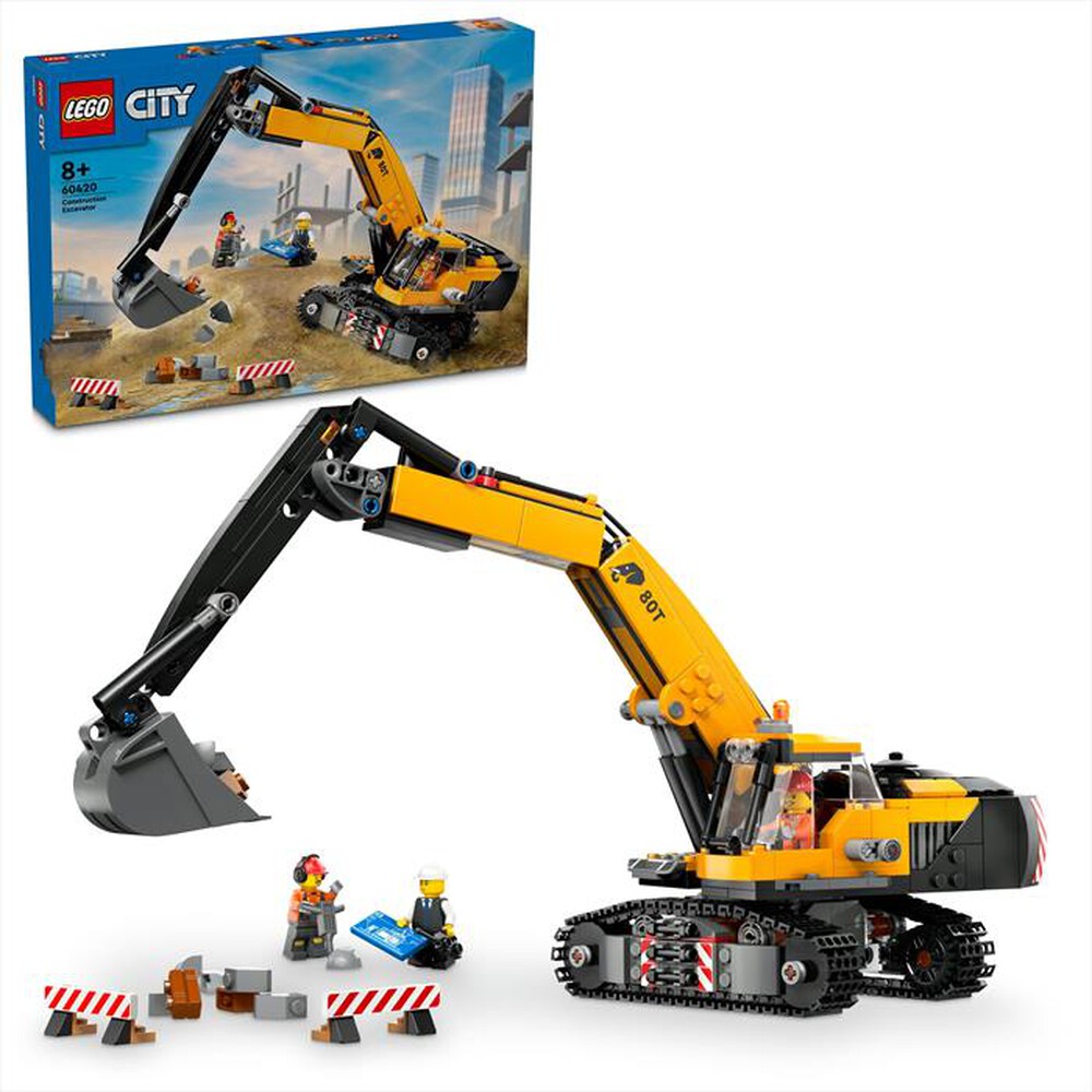 Immagine del prodotto LEGO - CITY BIG VEHICLES Escavatore cantiere giallo 60420