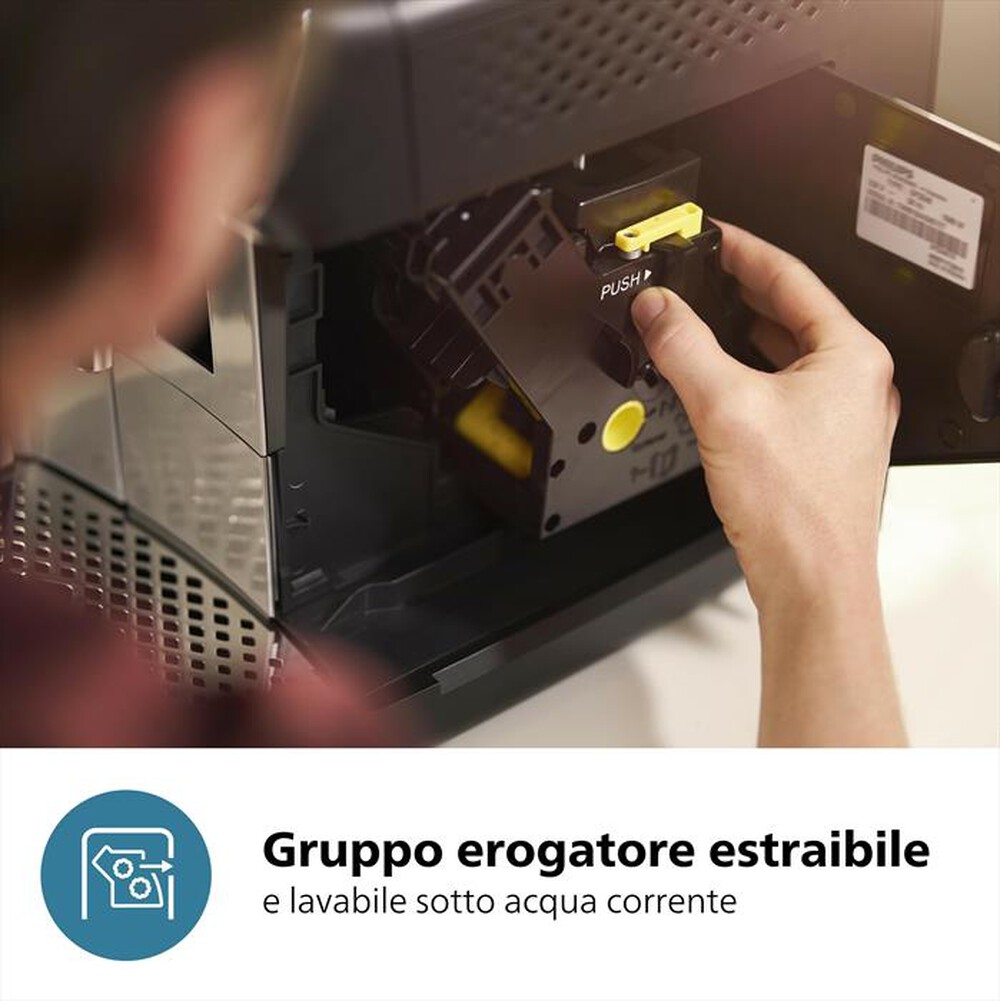 Immagine del prodotto PHILIPS - Macchina da caff&egrave; automatica SERIES 3300 EP3321/40-Nero