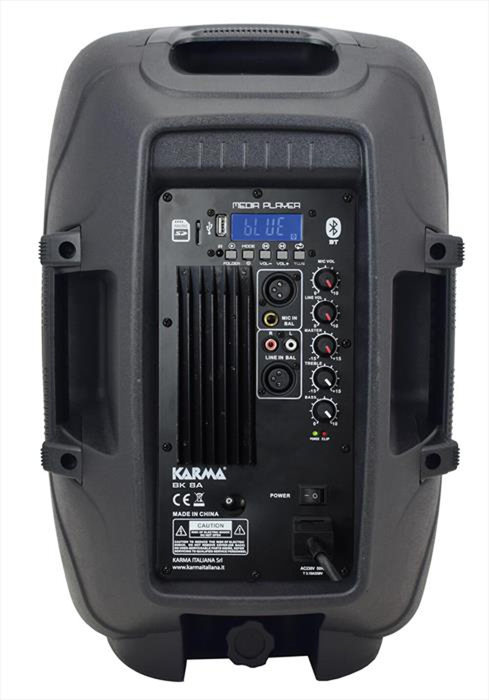 "KARMA - Diffusore singolo BK 8A-Nero"
