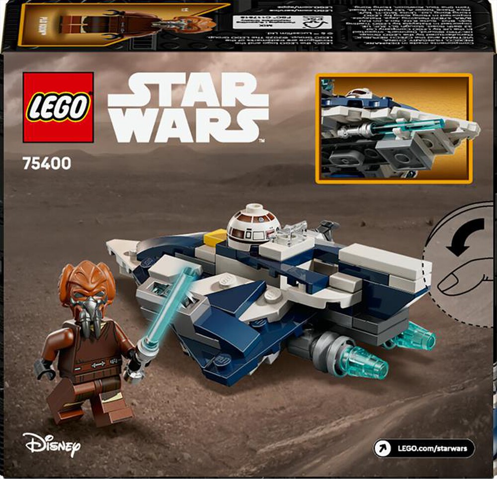 "LEGO - MICROFIGHTER JEDI STARFIGHTER DI PLO KOON-,"