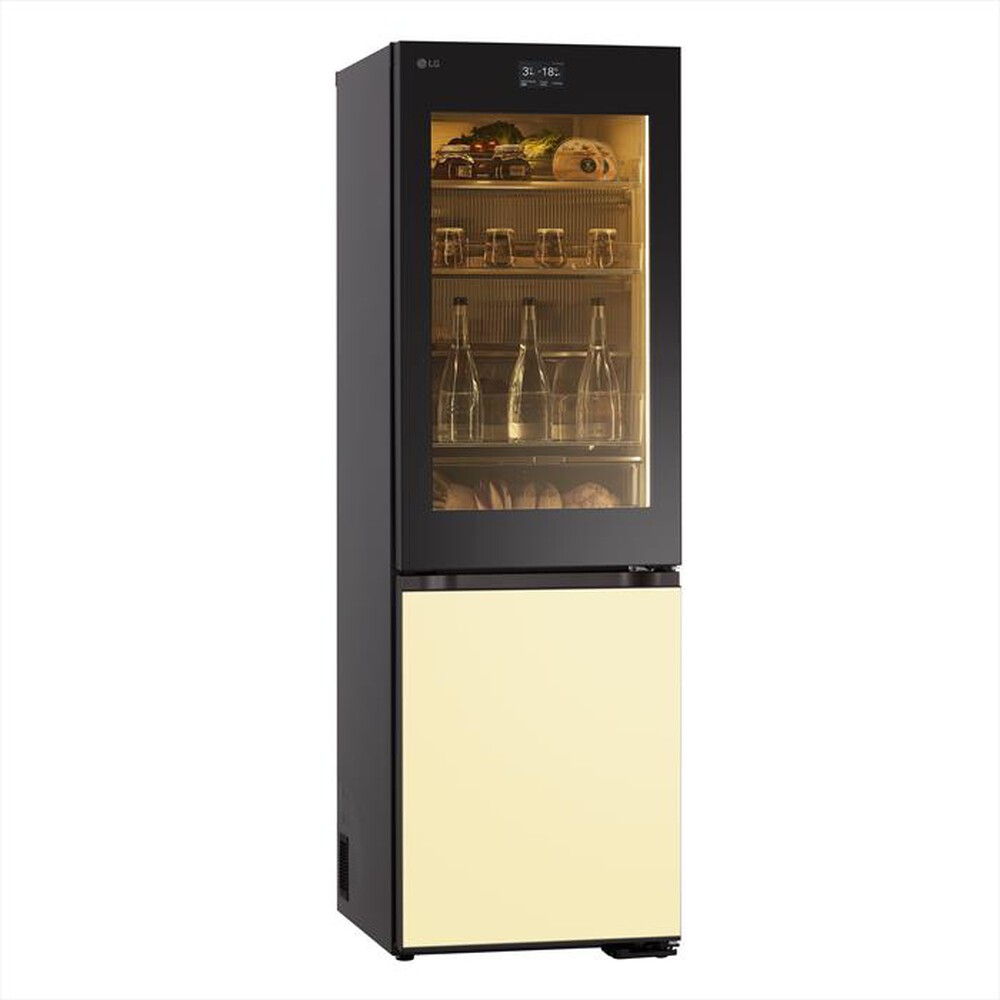 "LG - Frigorifero combinato GBG719MDNN Classe D 352L-Multicolour"