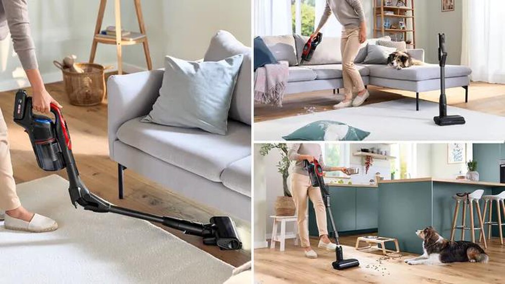 Immagine del prodotto BOSCH - Aspirapolvere ricaricabile BCS1041PET-Black,Red