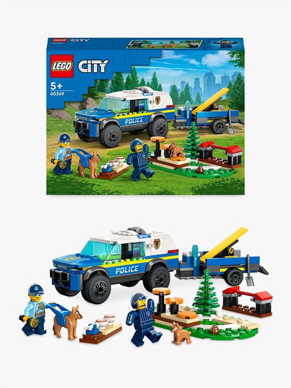 Immagine del prodotto LEGO - CITY POLICE Addestramento cinofilo mobile 60369