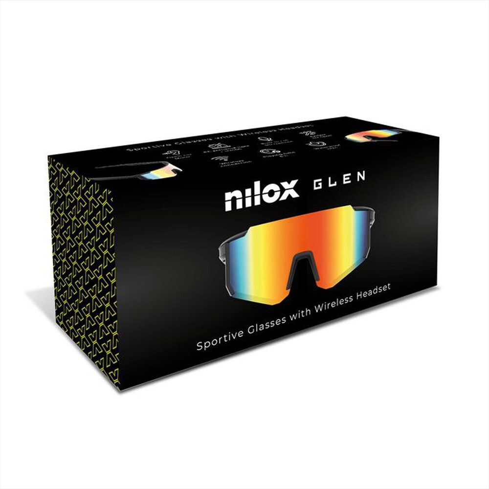 Immagine del prodotto NILOX - NXSGSPGLASSESBK-NERO/ARANCIO