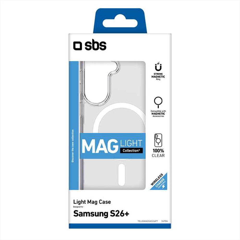 Immagine del prodotto SBS - Cover Light Mag Samsung S26+-Trasparente