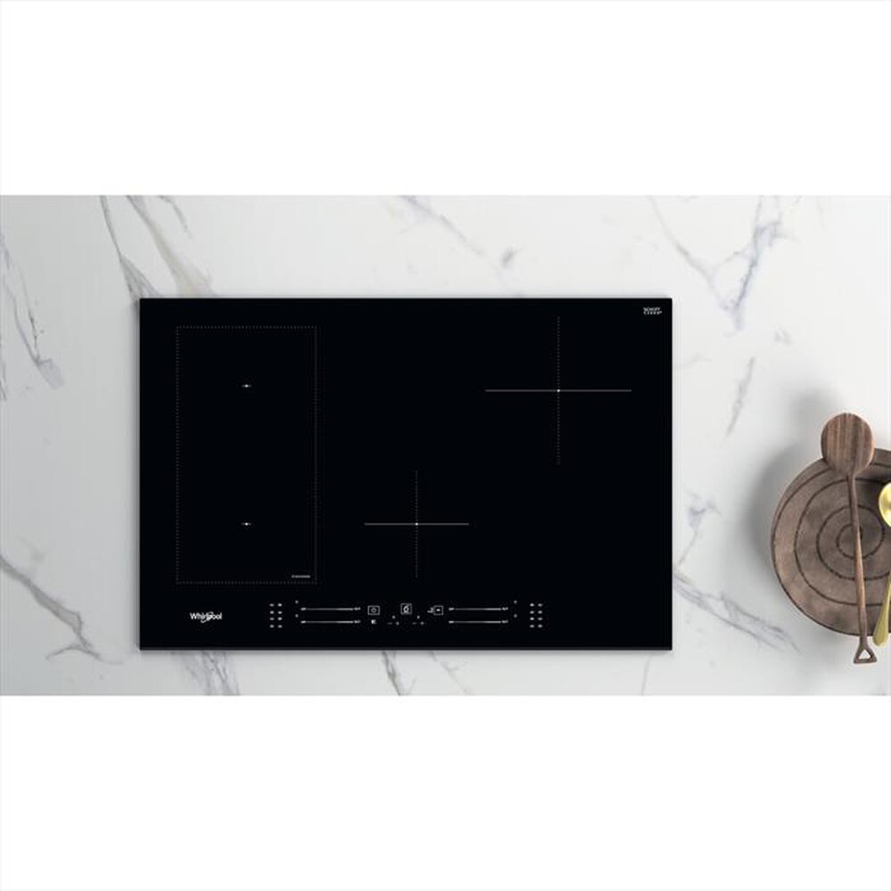"WHIRLPOOL - Piano induzione WL S3377 BF HOB WP 77 cm-Nero"