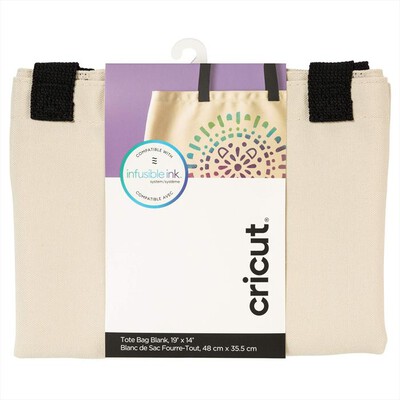CRICUT - Borsa shopper personalizzabile grande-Bianco