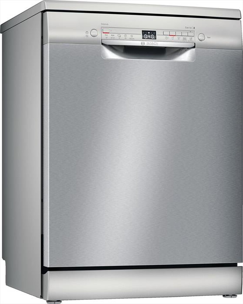 "BOSCH - Lavastoviglie SMS2ITI33E Classe E 12 coperti-Acciaio anti-impronta"