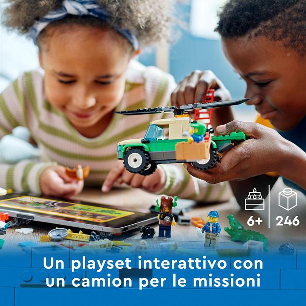 Immagine del prodotto LEGO - CITY MISSIONI DI SALVATAGGIO ANIMALE - 60353