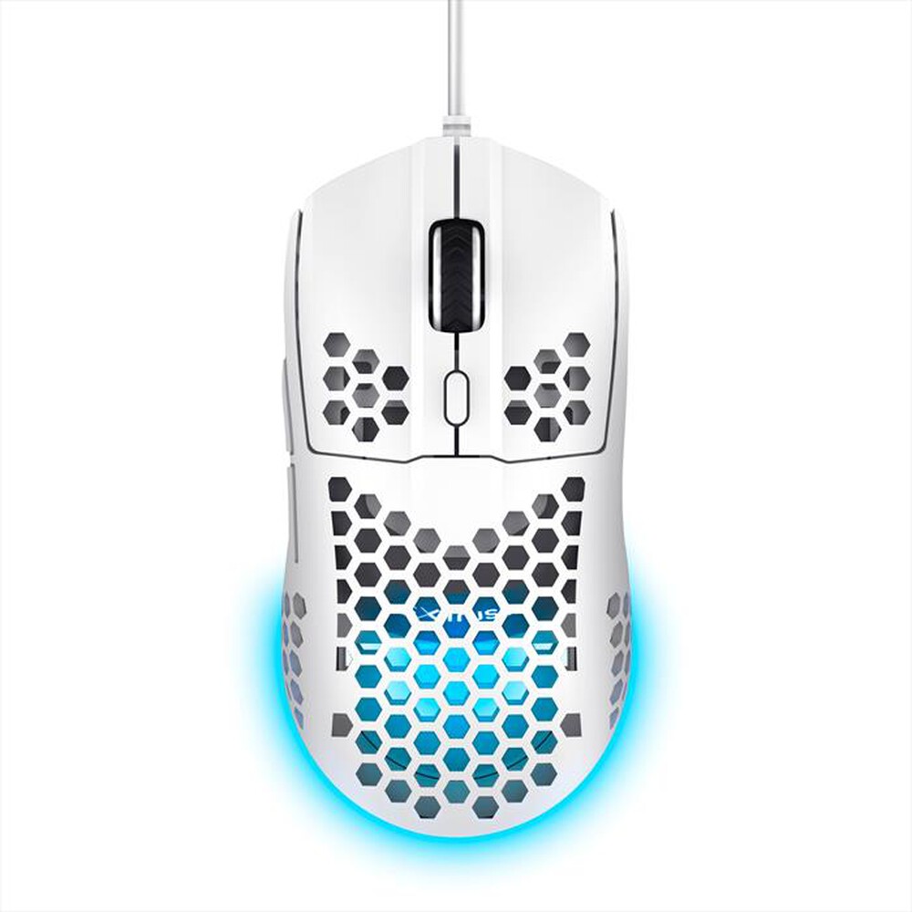 "TRUST - GXT928W HELOX LIGHTWEIGHT MOUSE-White/RGB"