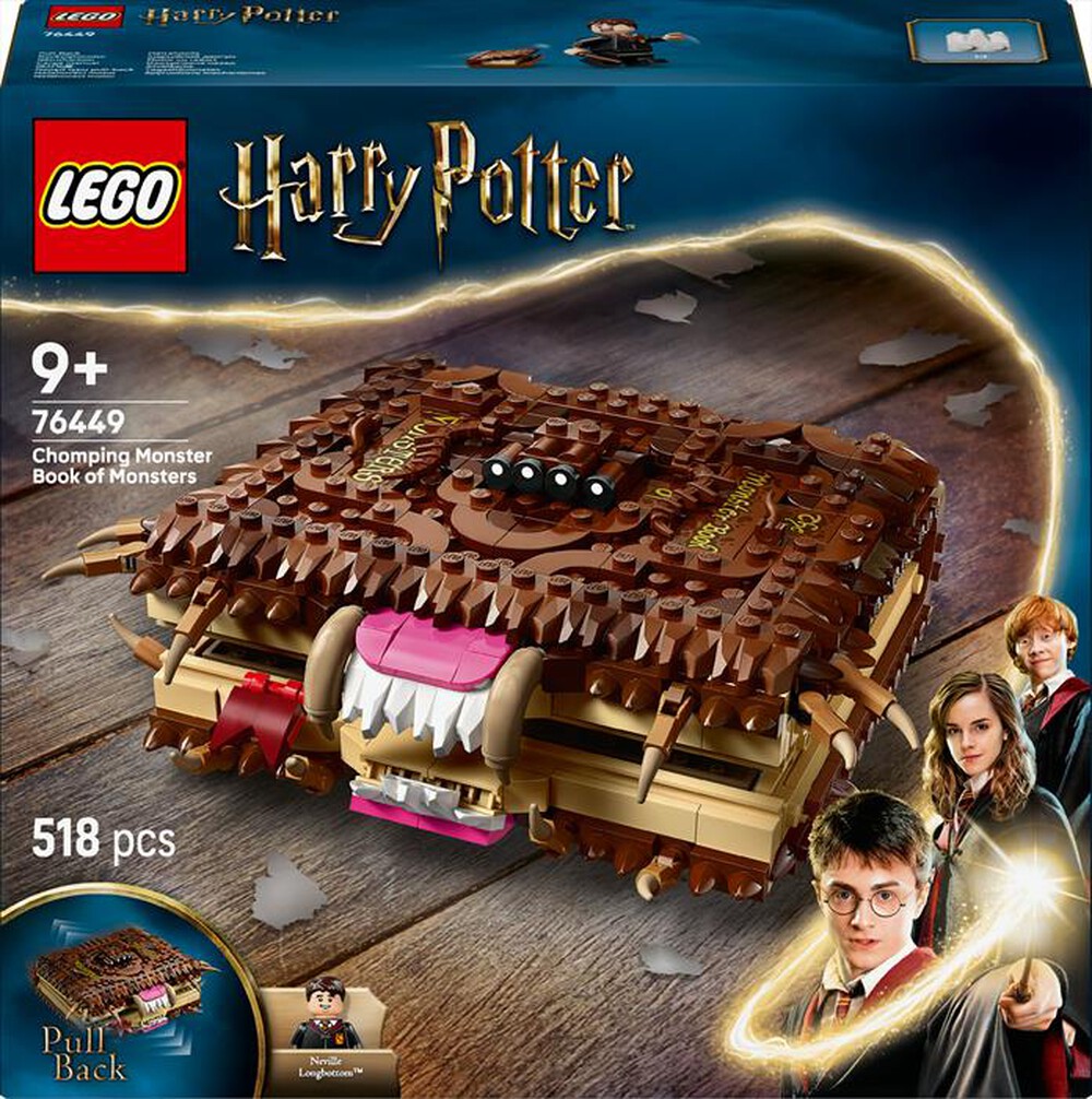 "LEGO - IL LIBRO MOSTRO DEI MOSTRI AZZANNANTE-,"
