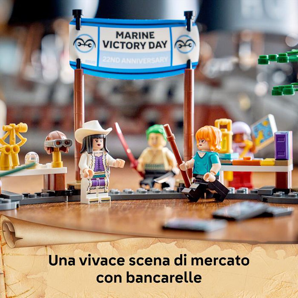 Immagine del prodotto LEGO - ONE PIECE La nave da guerra di Garp - 75646-Multicolore