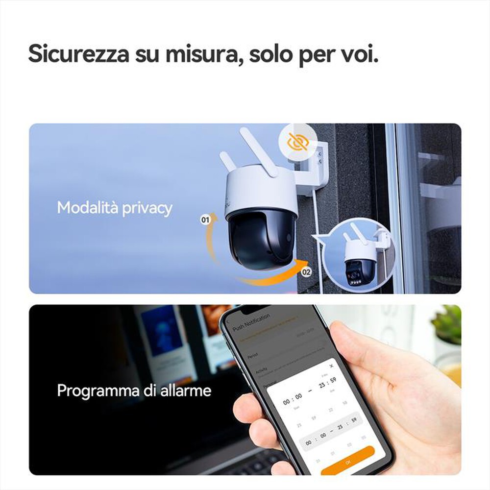 Immagine del prodotto IMOU - Videocamera di sorveglianza da esterno Titan Pro-BIANCO