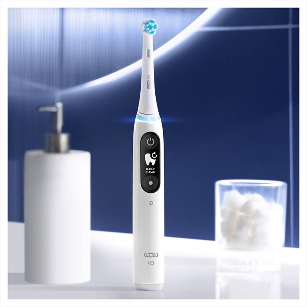 "ORAL-B - Spazzolino elettrico IO6 SERIES-Bianco"