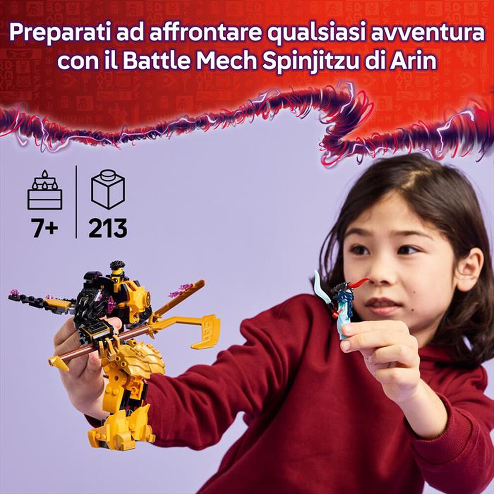 "LEGO - NINJAGO Battle Mech Spinjitzu di Arin - 71839"