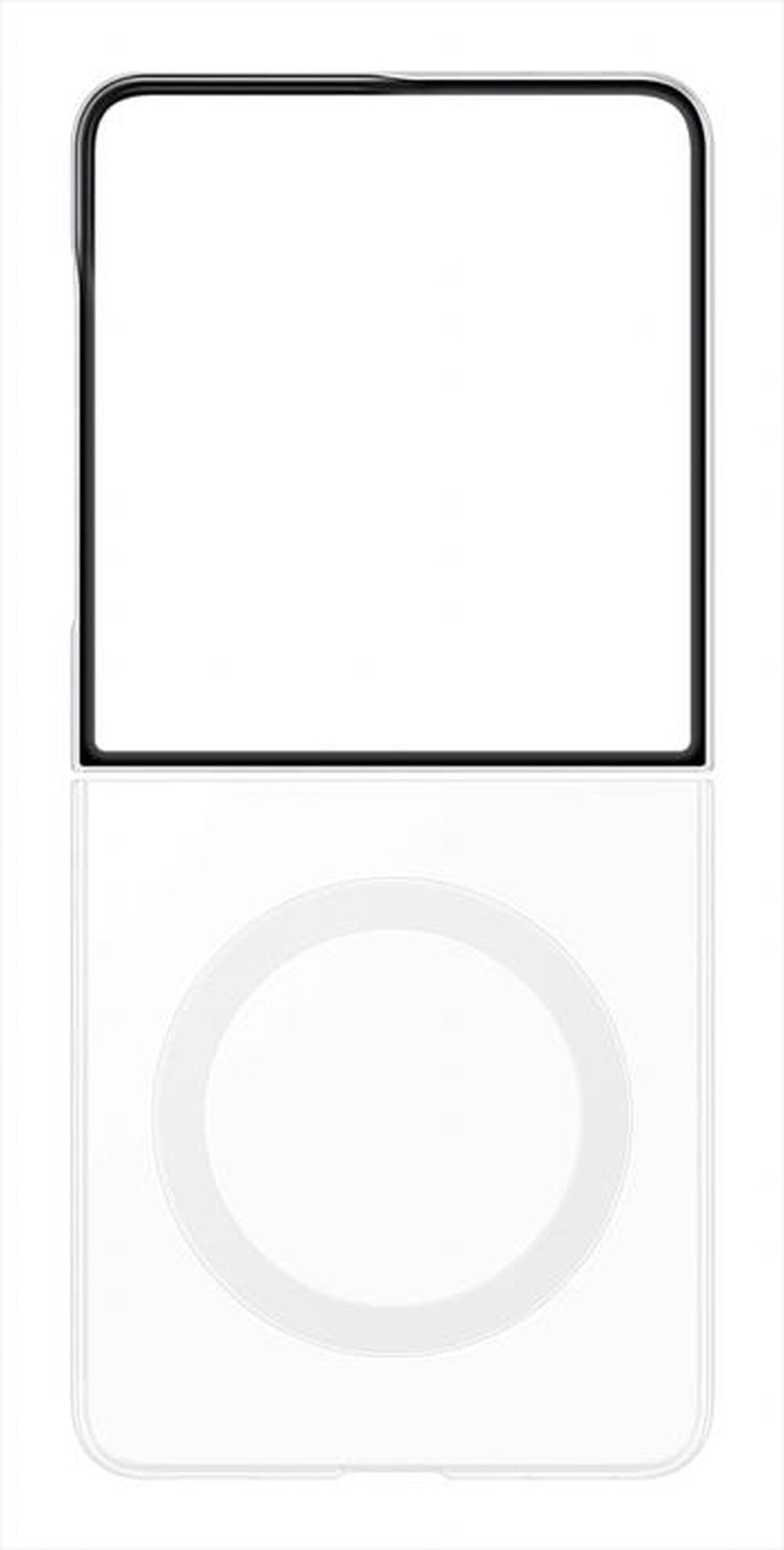 Immagine del prodotto SAMSUNG - Custodia Clear Magnet Case per Galaxy Z Flip8-Transparent