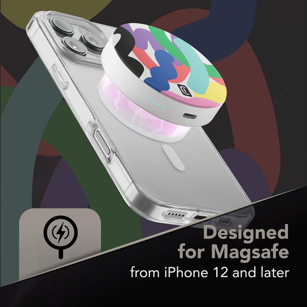 Immagine del prodotto CELLULARLINE - Power bank MagSafe MAG VIBE 3000-Bianco