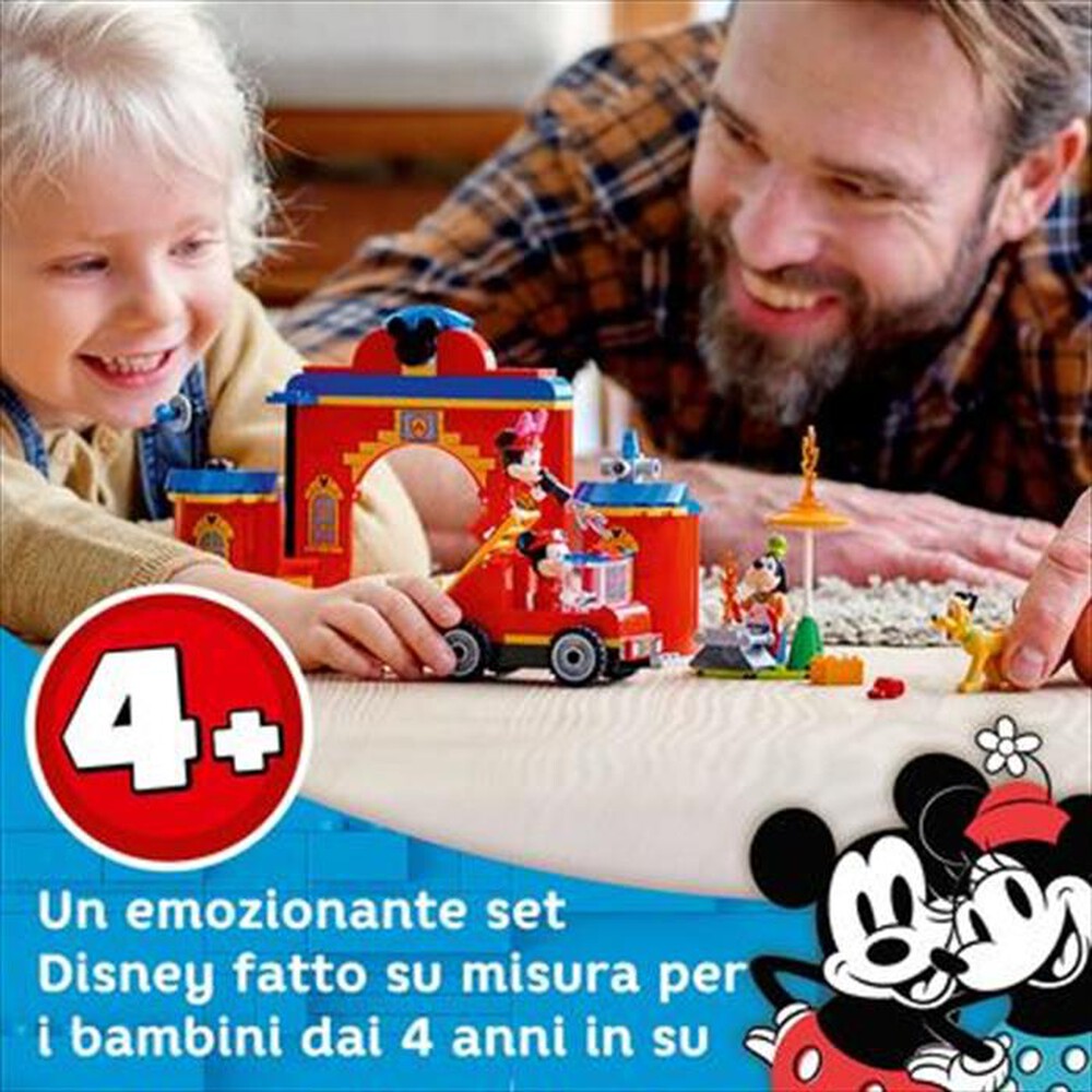 "LEGO - JUNIORS CASERMA DI TOPOLINO - 10776"