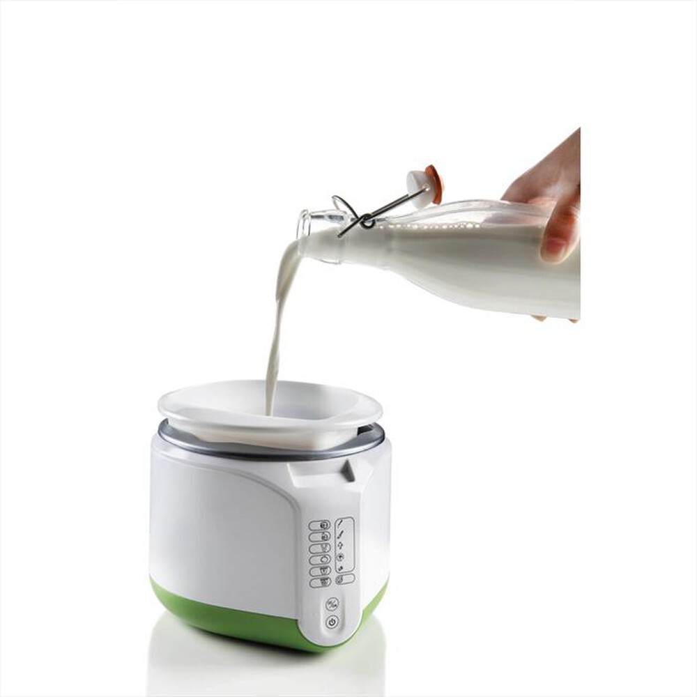 "ARIETE - Macchina per yogurt e formaggi 615-Verde, Bianco"