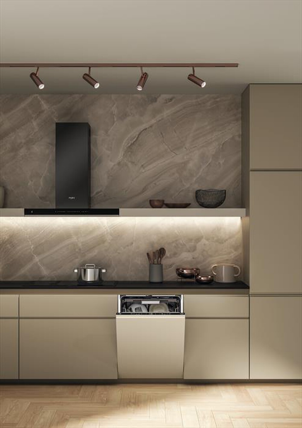 "WHIRLPOOL - Lavastoviglie MAXISPACE W7I HT58 T Classe B"