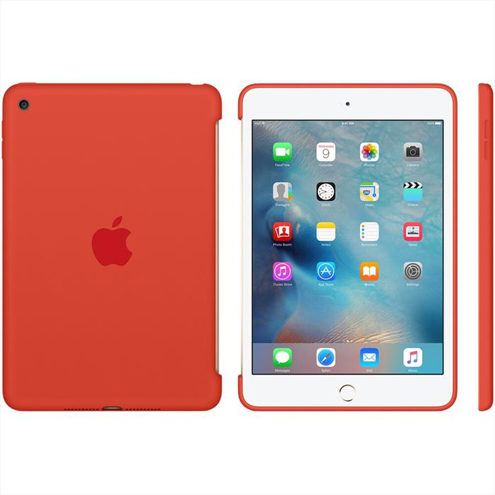 "APPLE - Custodia in silicone per iPad mini 4-Arancione"
