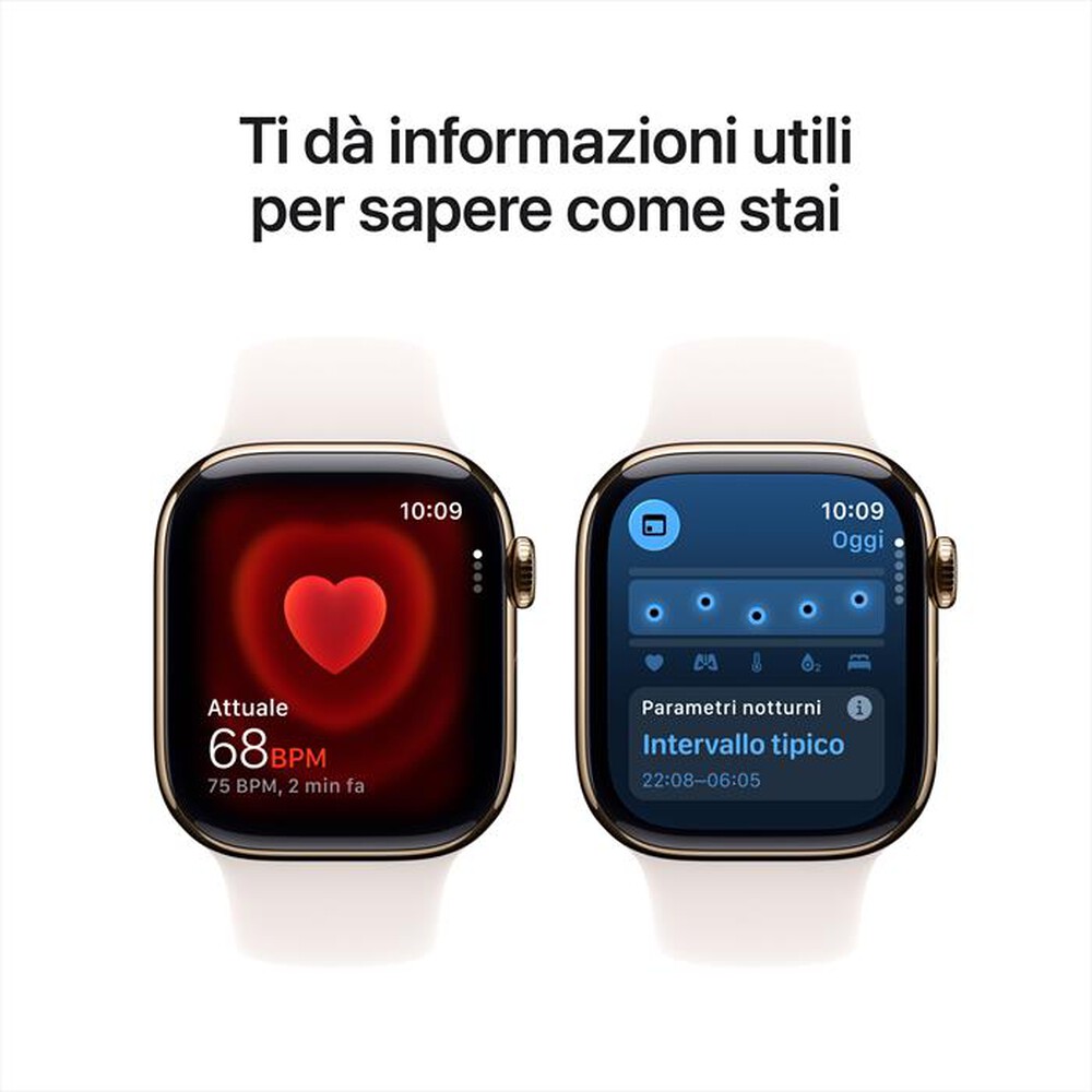 Immagine del prodotto APPLE - WATCH SERIES 11GPS + CELLULAR 46MM - S/M-Oro Band Rosa Fard