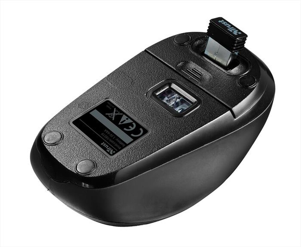 "TRUST - Yvi Wireless Mini Mouse-Black"