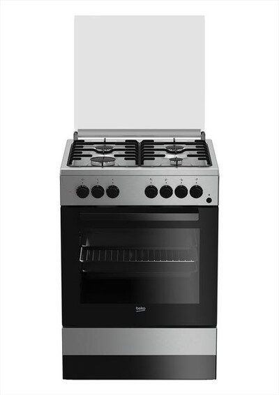 BEKO - Cucina a gas FSE62110DX Classe A-Inox