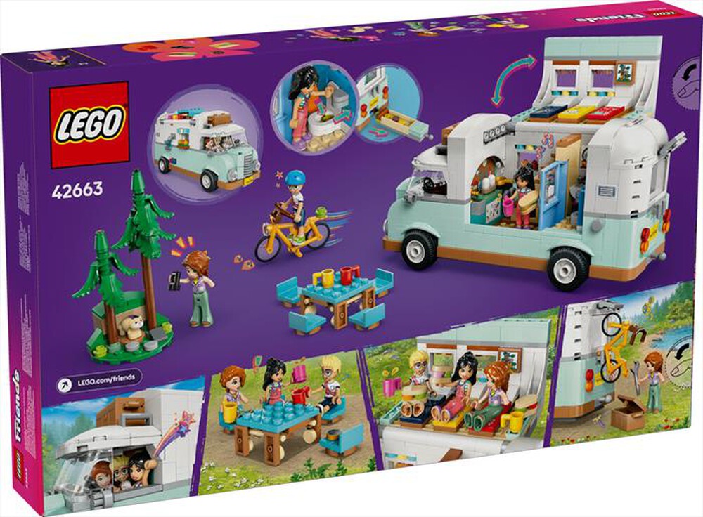 Immagine del prodotto LEGO - FRIENDS Avventura sul camper dell&rsquo;amicizia 42663