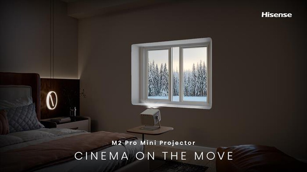 Immagine del prodotto HISENSE - Mini Proiettore Smart 4K M2 PRO-Grigio