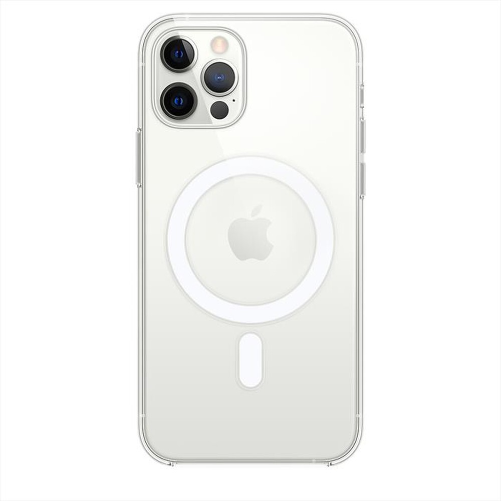 "APPLE - Custodia MagSafe per iPhone 12/12 Pro-Trasparente"