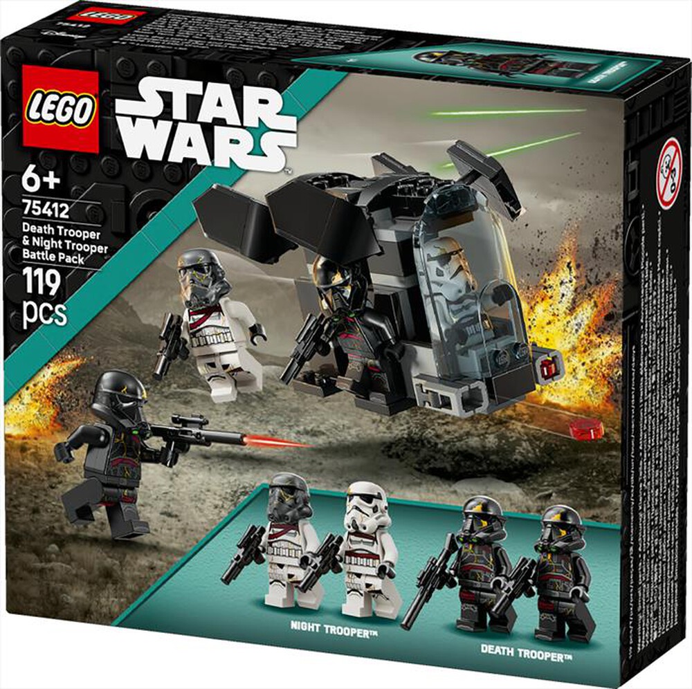"LEGO - BATTLE PACK DEATH TROOPER E NIGHT TROOPER-,"
