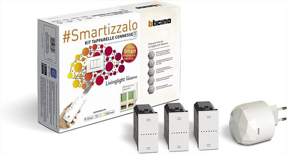 "BTICINO - KIT TAPPARELLE SMART LL-Bianco"