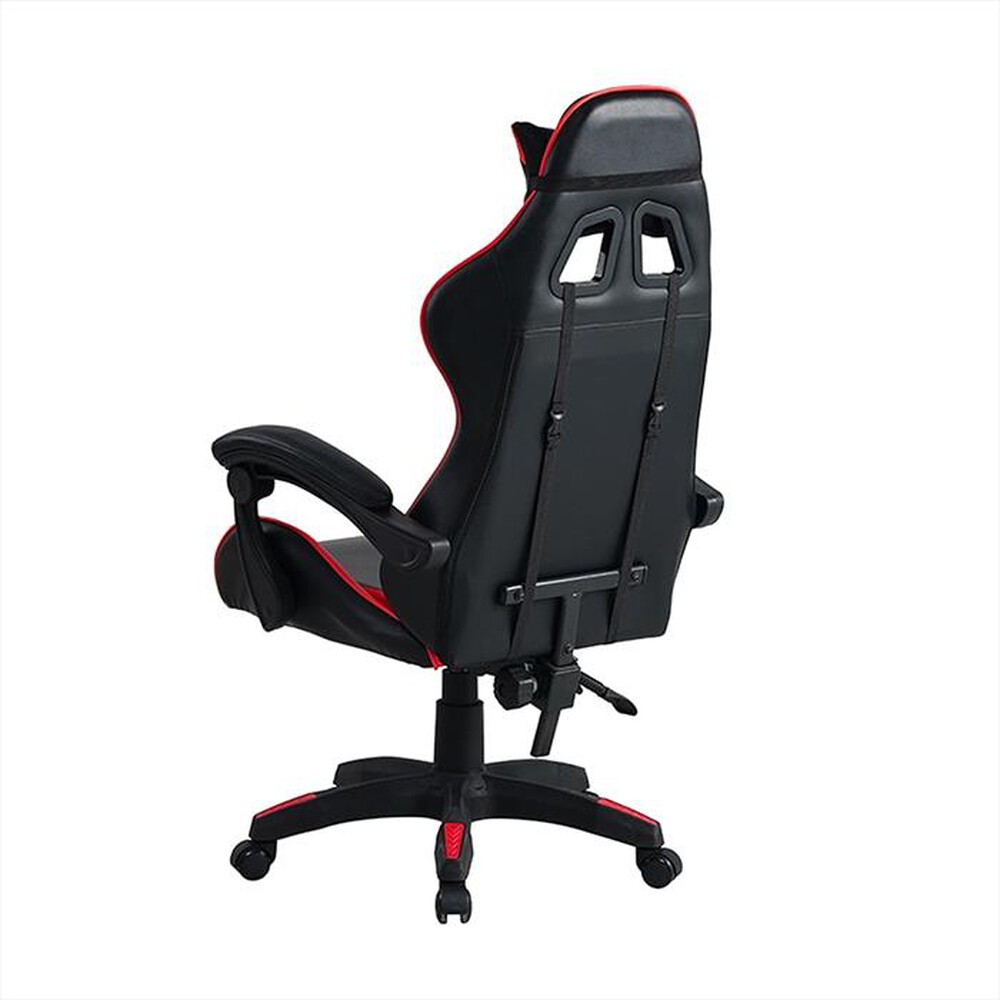 "XTREME - GAMING CHAIR FENDER-NERO/ROSSO"
