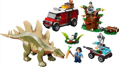 LEGO - Missione dinosauro: scoperta stegosauro - 76965-Multicolore
