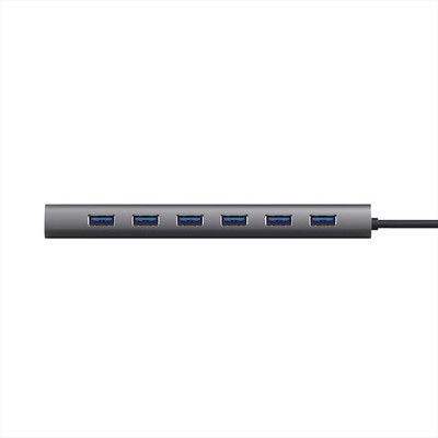 TRUST - HALYX 7 PORT USB HUB-Grey