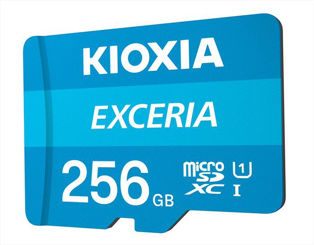 "KIOXIA - MICROSD EXCERIA MEX1 UHS-1 256GB-Azzurro"