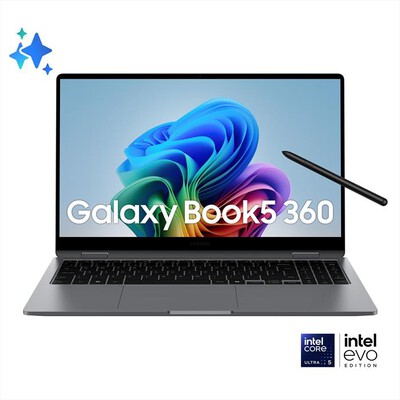 SAMSUNG - GALAXY BOOK5 360-Gray