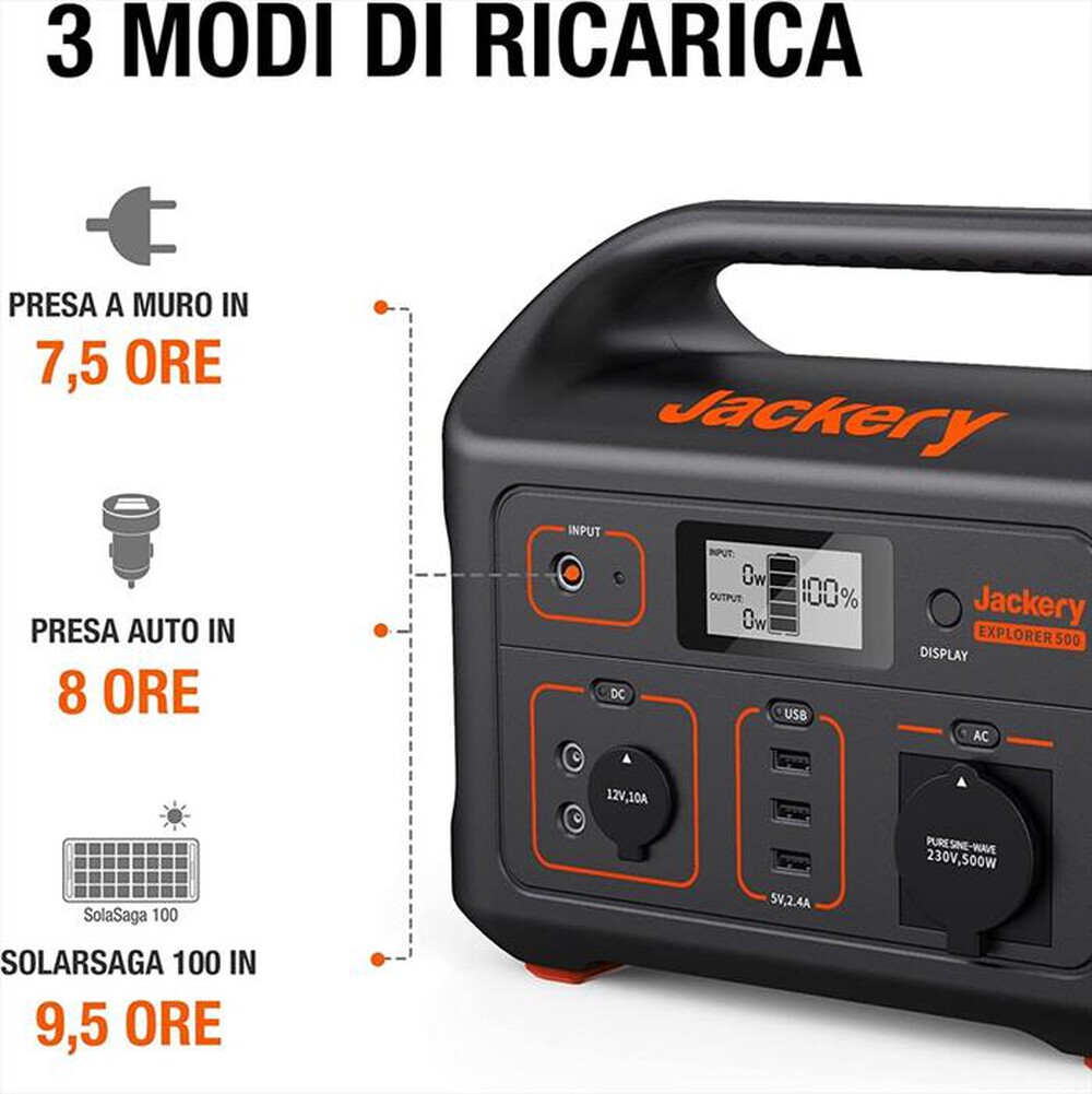 Immagine del prodotto JACKERY - EXPLORER 500EU
